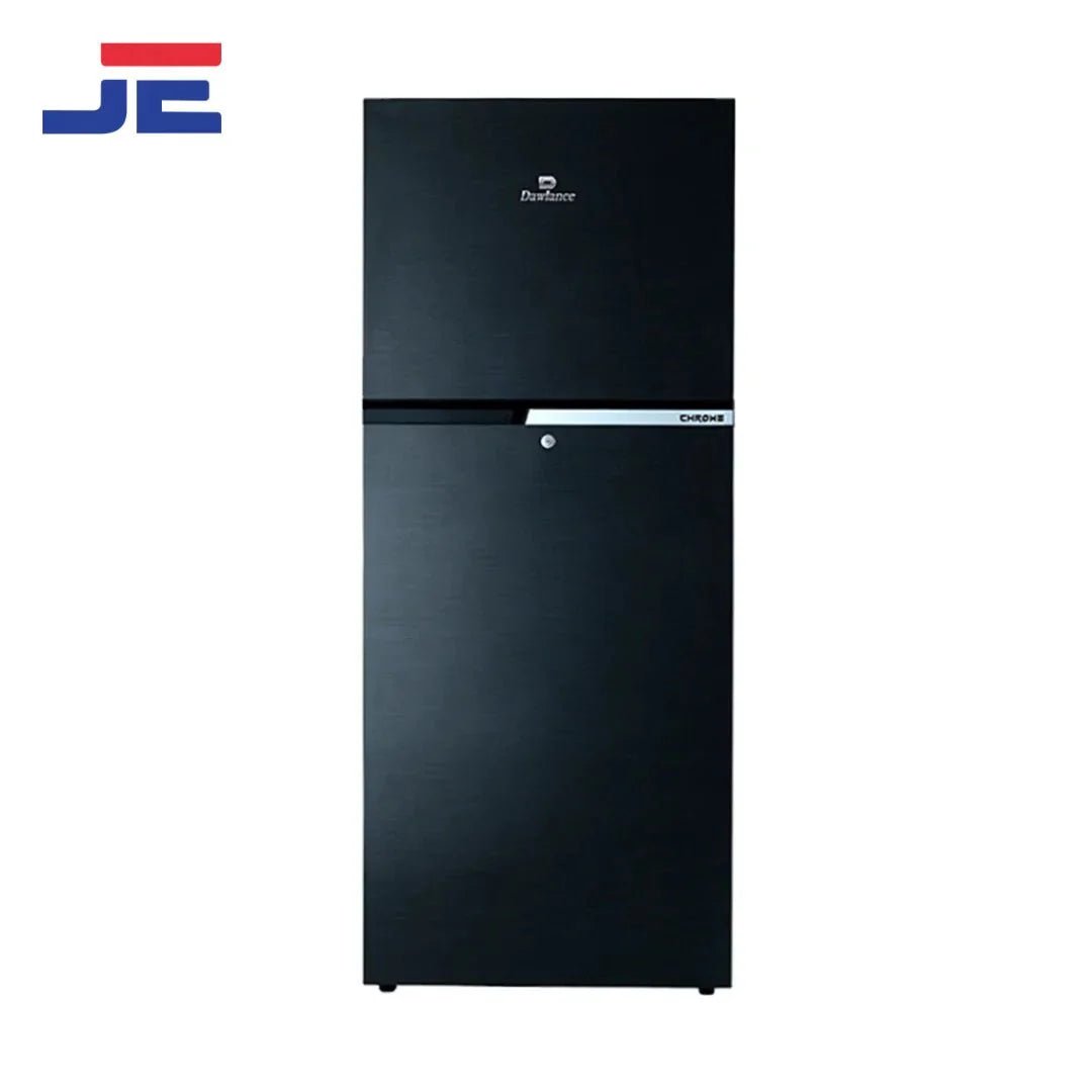 Dawlance Refrigerator 9140 WB Chrome Hairline Black