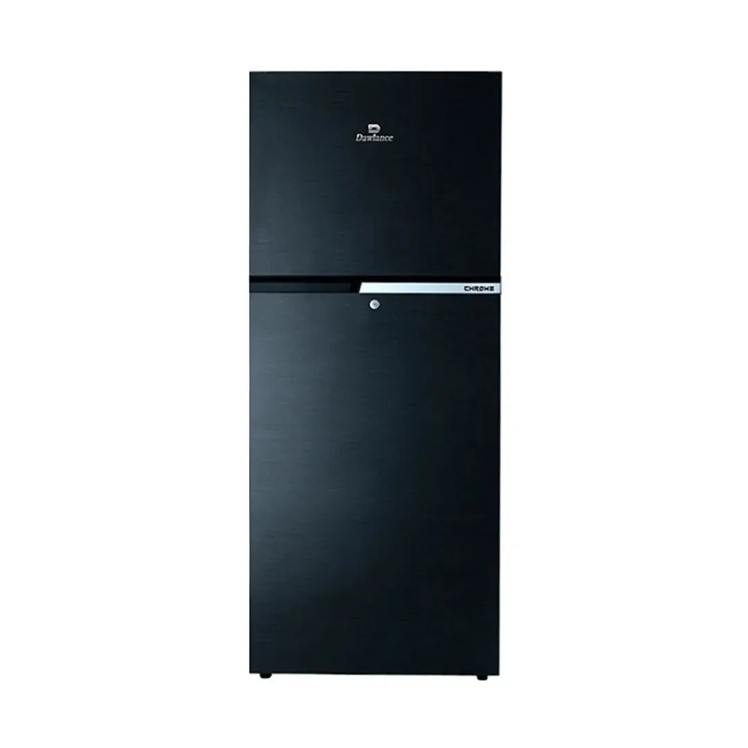 Dawlance Refrigerator 9169 WB Chrome Hairline Black